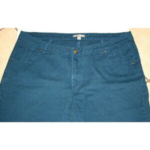 Jessica London Women's Straight Leg Jeans - Teal